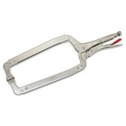 Locking C-Clamp with Swivel Pads, 18" Length, C-Clamp Seaboard Timber Mart