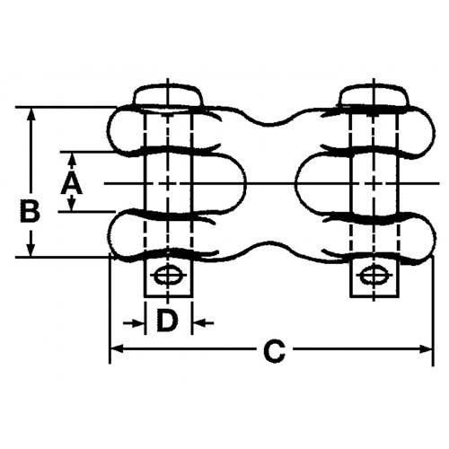 Twin Clevis Link Seaboard Timber Mart