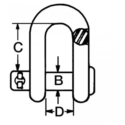 Campbell&reg; Super Blue Utility Clevis Seaboard Timber Mart