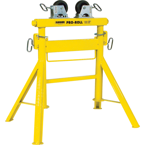 Pro Roll Pipe Stand, 2000 lbs. Load Capacity, 36" Pipe Capacity Seaboard Timber Mart