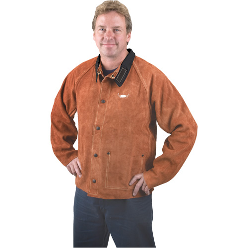 Veste de soudage, Cuir, 4T-Grand, Lava Brown Seaboard Timber Mart