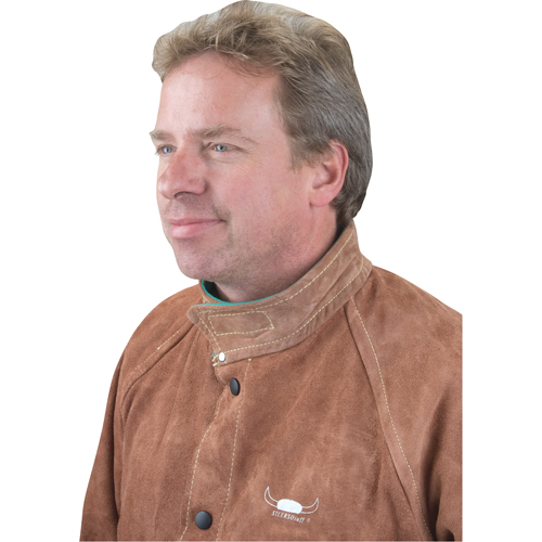 Veste de soudage, Cuir, 4T-Grand, Lava Brown Seaboard Timber Mart