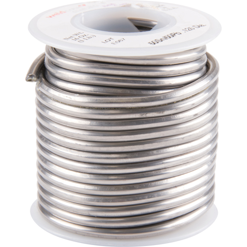 Common Solder, Lead-Based, 50% Tin 50% Lead, Acid Core, 0.125" Dia. Seaboard Timber Mart