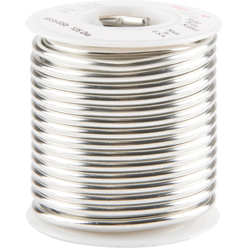 M&eacute;tal d'apport standard, Sans plomb, 95 % d'&eacute;tain, 5 % d'antimoine, &acirc;me Plein, dia. 0,125" Seaboard Timber Mart