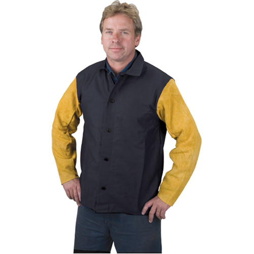 Veste de soudage, Proban, 4T-Grand, Noir Seaboard Timber Mart