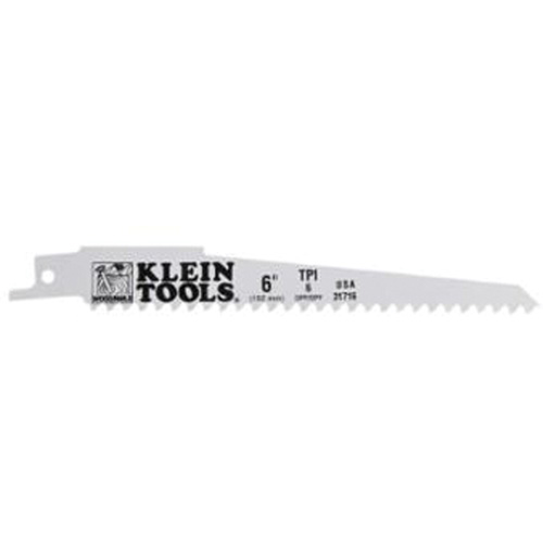 Lames de scie alternative, Bim&eacute;tal, 6 Dents par pouce, 6" lo x 3/4" la Seaboard Timber Mart