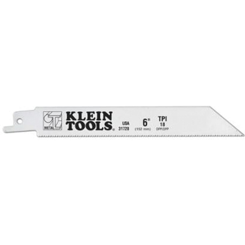 Lames de scie alternative, Bim&eacute;tal, 18 Dents par pouce, 6" lo x 3/4" la Seaboard Timber Mart