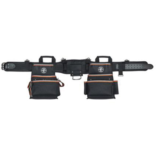 Ceinture &agrave; outils d'&eacute;lectricien Tradesman Pro, Nylon, Noir Seaboard Timber Mart