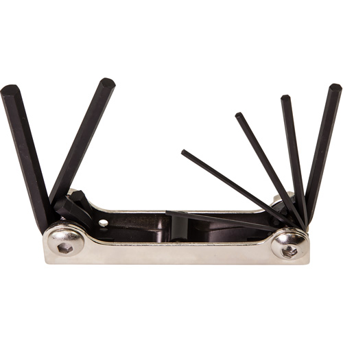 Folding Hex Key Set, 7 Pcs., Metric Seaboard Timber Mart