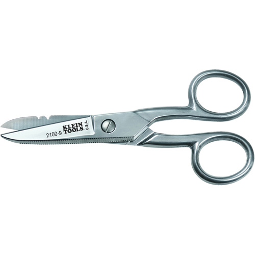 Electrician's Scissors, 5-1/4", Rings Handle Seaboard Timber Mart