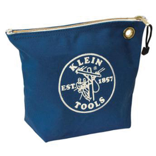 Pochette &agrave; outils &agrave; fermeture &eacute;clair, Toile, 1 pochettes, Bleu Seaboard Timber Mart