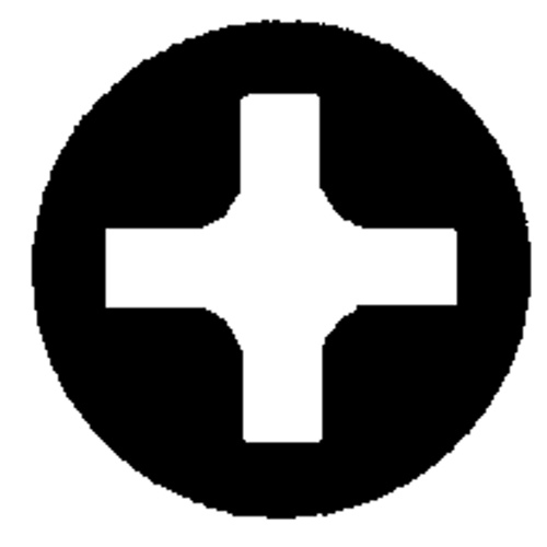 Stubby Phillips Screwdriver, #2, 3-7/16" L, Cushion Grip Handle Seaboard Timber Mart