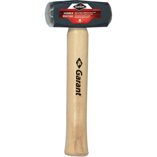 Club Hammer, 3 lbs., 10" L, Wood Handle Seaboard Timber Mart