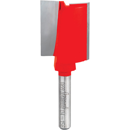 Router Bit - Double Flute Straight Bit, 1" Dia., 3/4" H, 2-9/16" L, 1/4" Shank Seaboard Timber Mart