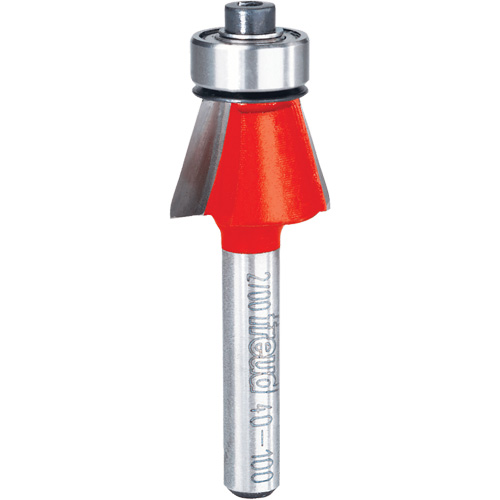 Router Bit - Chamfer Bit, 23/32" Dia., 1/4" Shank Seaboard Timber Mart
