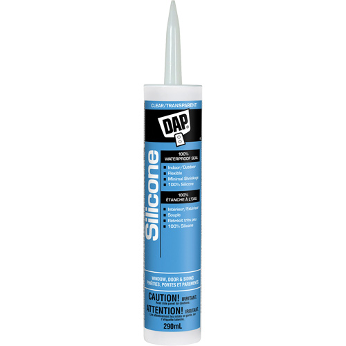 Scellant de silicone, 290 ml, Tube, Transparent Seaboard Timber Mart