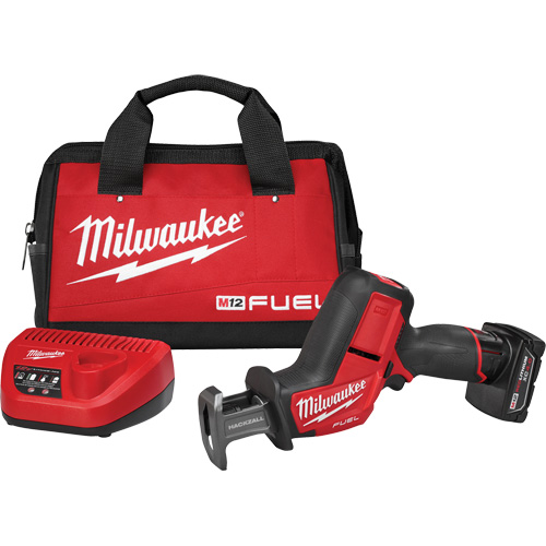 M12 Fuel Hackzall&reg; Reciprocating Saw Kit, 12 V, Lithium-Ion Battery, 0 - 3000 SPM Seaboard Timber Mart