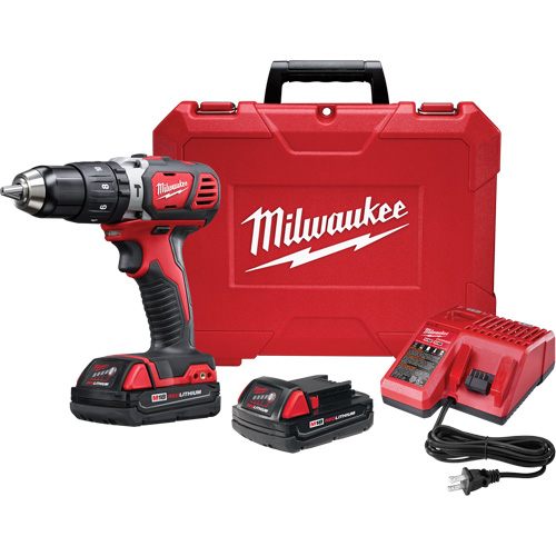 M18 Cordless Compact Hammer Drill/Driver Kit, 1/2" Chuck, 18 V Seaboard Timber Mart