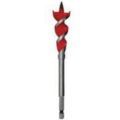 Speed Feed Wood Bit, 1/2", 6-1/2" Length, 1/4" Hex Shank Seaboard Timber Mart