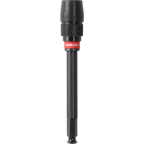 Rallonge de foret &agrave; percussion Quik-Lok, Diam&egrave;tre max. de 7/16", Longeur de 5-1/2", Tige 7/16" Seaboard Timber Mart