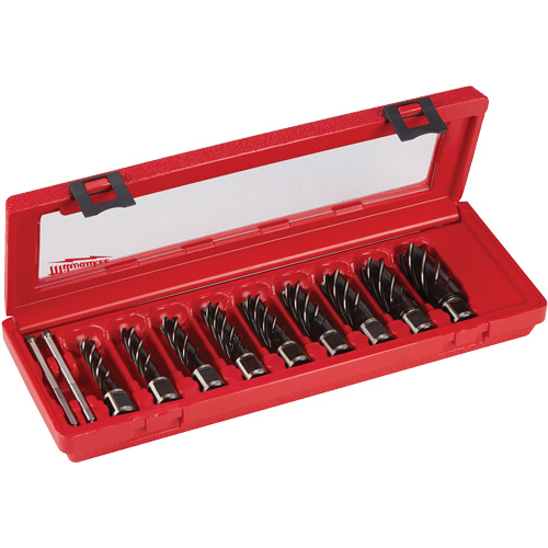 Jeu de couteaux annulaires, 9 morceaux, Acier rapide Seaboard Timber Mart