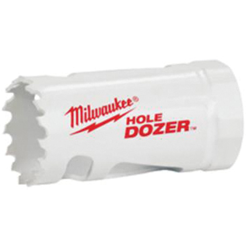 Scie-cloche Hole Dozer avec arbre, 1-1/4", Profondeur de la coupe 1-5/8", Bim&eacute;tal Seaboard Timber Mart