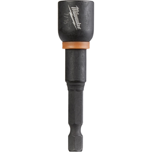 Tourne-&eacute;crou Shockwave Impact Duty, Embout 1/4", Prise 7/16", 2-9/16" lo, Magn&eacute;tique Seaboard Timber Mart