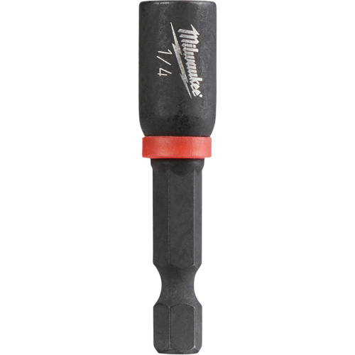 Shockwave Impact Duty Nutsetter, 1/4" Tip, 1/4" Drive, 1-7/8" L, Magnetic Seaboard Timber Mart