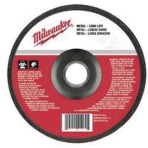 Meule, 6" x 1/4", Arbre 5/8"-11, Oxyde d'aluminium, Type 27 Seaboard Timber Mart