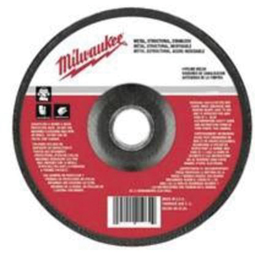 Meule, 6" x 1/8", Arbre 5/8"-11, Oxyde d'aluminium, Type 27 Seaboard Timber Mart