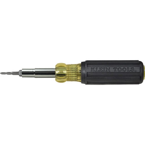 Multi-Bit Tap Tool Driver, 7-3/4" L, Cushion Grip Handle Seaboard Timber Mart