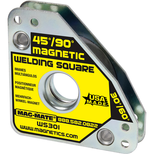 &eacute;querres de soudage magn&eacute;tiques, 7-5/8" lo x 3/4" la x 3-3/4" h, 60 lb Seaboard Timber Mart