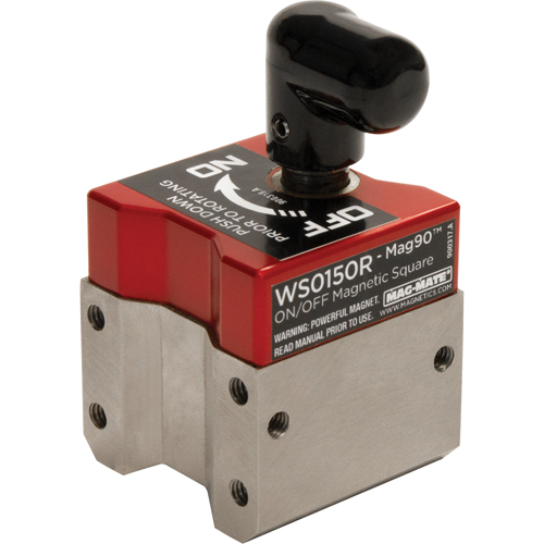 &eacute;querres magn&eacute;tiques Mag90 avec interrupteur, 1-1/2" lo x 1-1/2" la x 2-3/4" h, 150 lb Seaboard Timber Mart