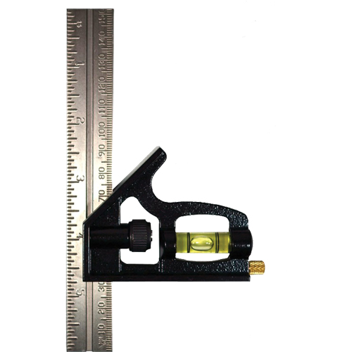 &eacute;querre combin&eacute;e Johnson 406EM, 6'' x 1'' lo, 1/32" Graduations, Acier, Ordinaire Seaboard Timber Mart