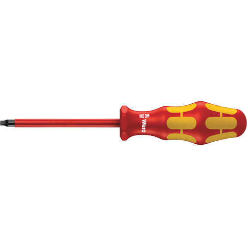 160 iS VDE Insulated Square point screwdriver, #2 Tip, Round, 12" L, Plastic Handle Seaboard Timber Mart