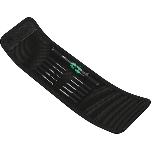 Micro Series Interchangeable Screwdriver Blade Set with Pouch, 11 Pcs. Seaboard Timber Mart