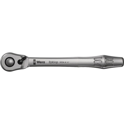 Zyklop Metal 1/4 Metal Ratchet with switch lever, 1/4" Drive, Plain Handle Seaboard Timber Mart