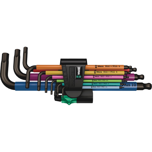 Hex Plus Key Set, 9 Pcs., Metric Seaboard Timber Mart