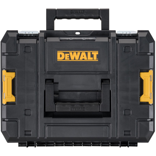 TSTAK&reg; II Tool Box with Flat Top, 17-1/4" x 13" x 6-3/8", Black Seaboard Timber Mart