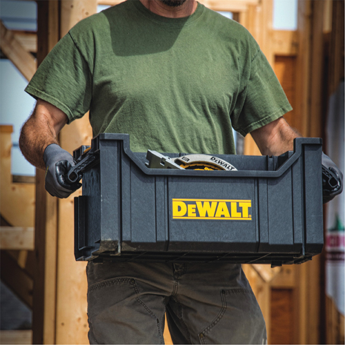ToughSystem&reg; Tote, 21-29/32" x 12-13/32" x 10-29/32", Black Seaboard Timber Mart