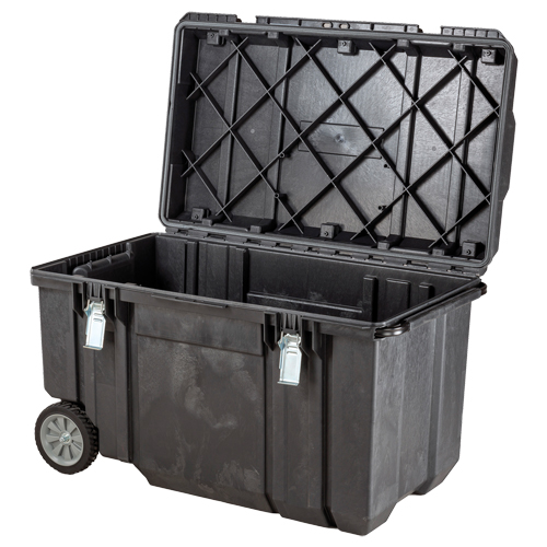 TOUGH CHEST Mobile Storage, 38-29/32" x 23-3/32" x 24-5/16", Black Seaboard Timber Mart