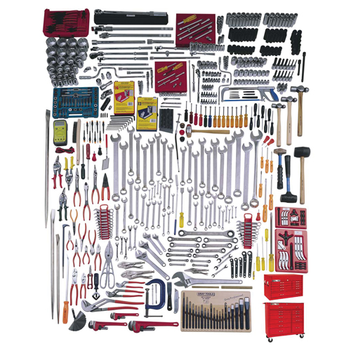 Jeu maître avec boîtes &agrave; outils, 835 morceaux Seaboard Timber Mart