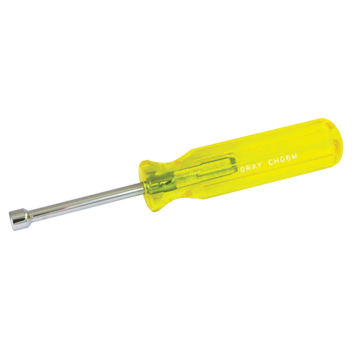 Nut Driver, 6 mm Drive, 6-3/4" L, Non Magnetic Seaboard Timber Mart