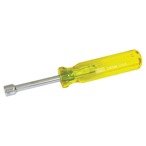 Nut Driver, 9 mm Drive, 6-3/4" L, Non Magnetic Seaboard Timber Mart