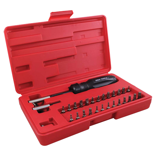 Jeu de tournevis sans engrenage avec boîtier de rangement en plastique, 10" lo Seaboard Timber Mart