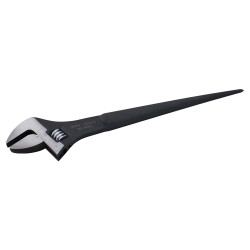 Cl&eacute; charpentier ajustable, 15" lo, la max. 1-3/4", Oxyde noir Seaboard Timber Mart