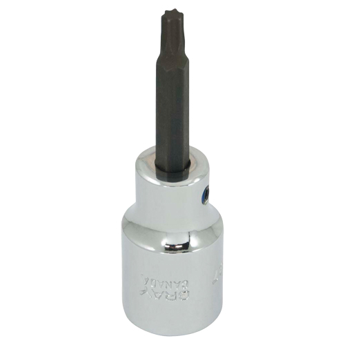 Douille, Torx, T-27 x 3" lo, Prise Prise carr&eacute;e 1/2" Seaboard Timber Mart