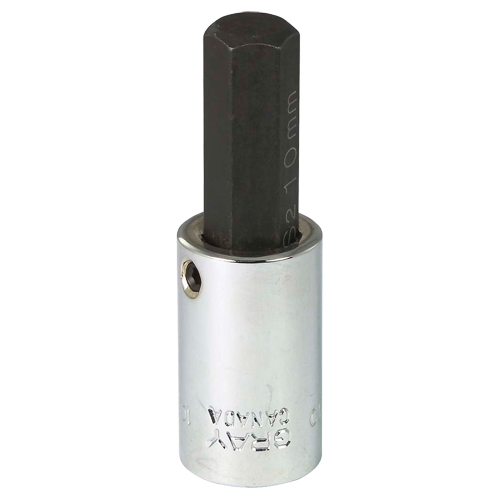 Douille &agrave; embout, 10 mm x 2-1/5" lo, Prise 3/8" Seaboard Timber Mart