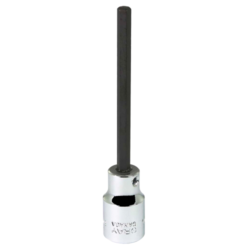 Douille &agrave; embout, 5 mm x 3-7/8" lo, Prise 3/8" Seaboard Timber Mart