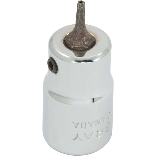 Bit Socket, Torx&reg;, T7 x 2-1/8" L, 3/8" Drive Seaboard Timber Mart